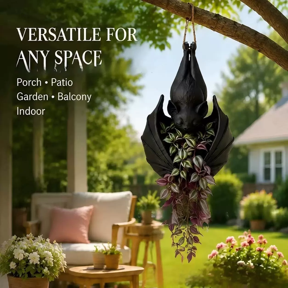 🦇Hanging Bat Plant Pot