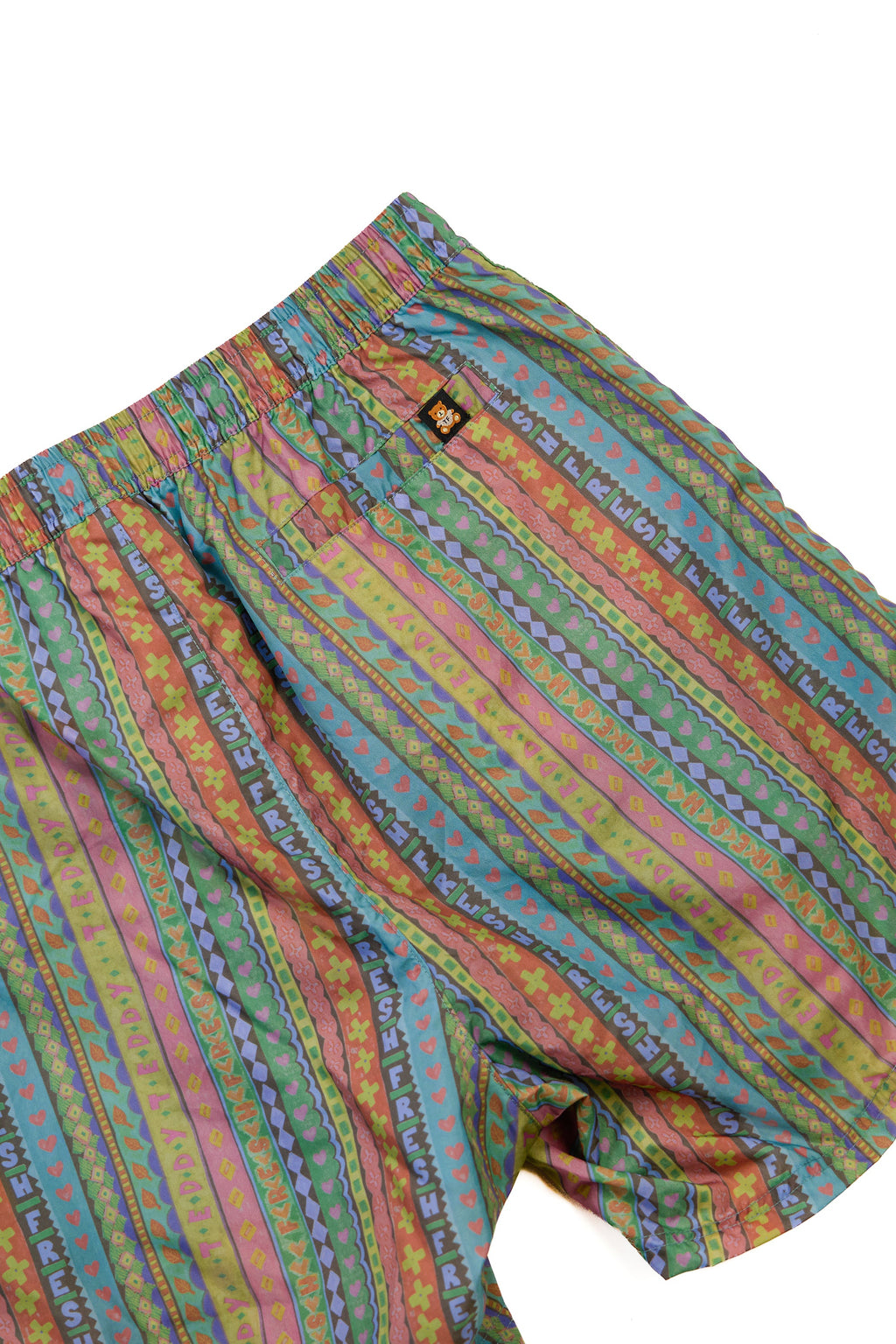 80's Stripe Swim Short