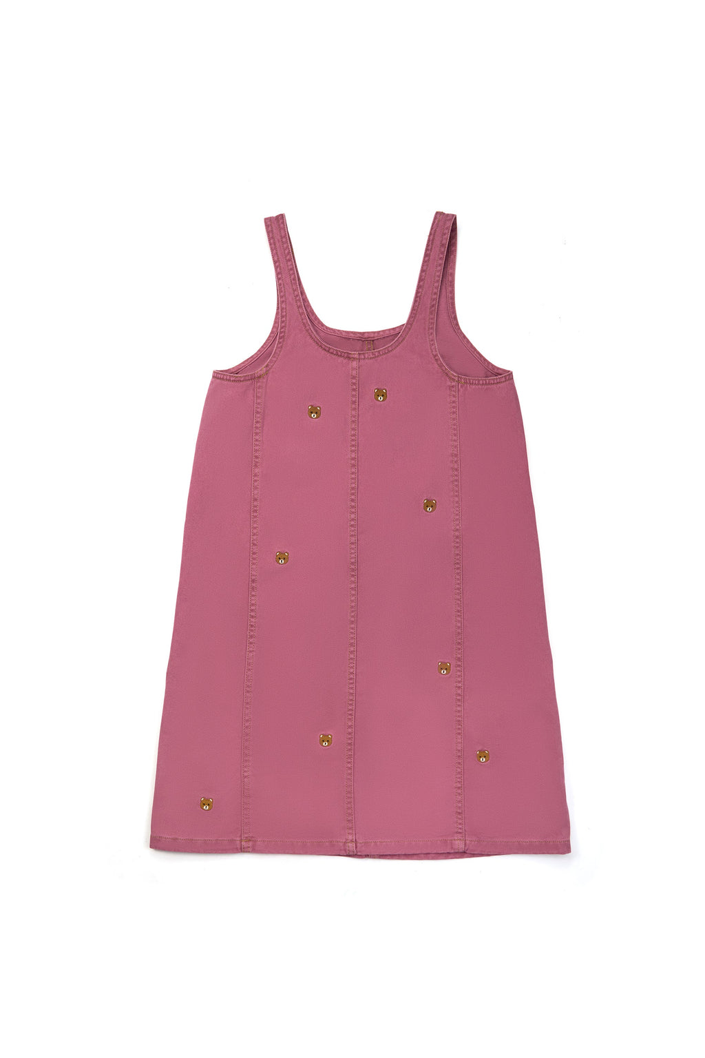 Teddy Embroidery Easy Dress