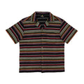 Knit Stripe Camp Shirt