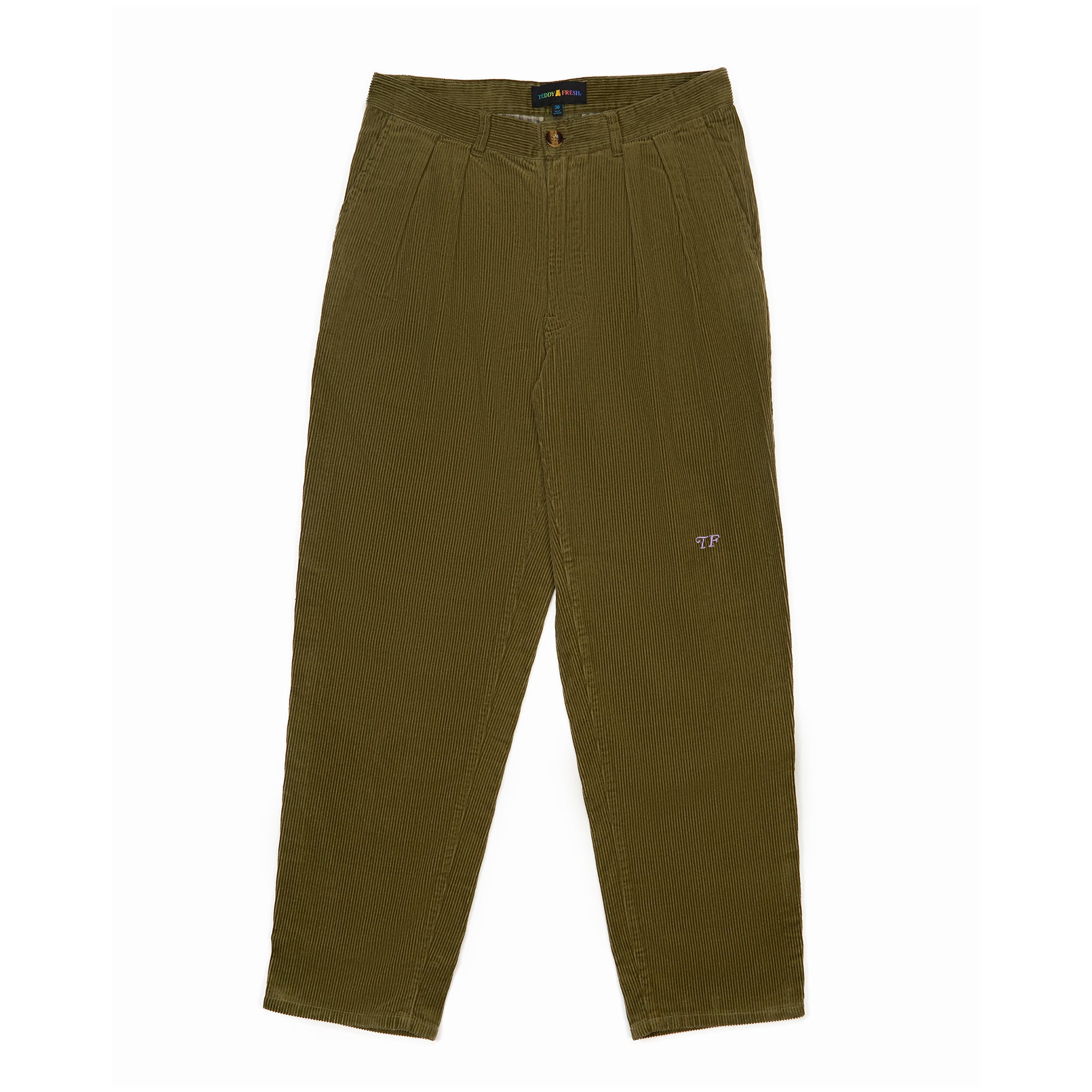 Pleated Corduroy Pant